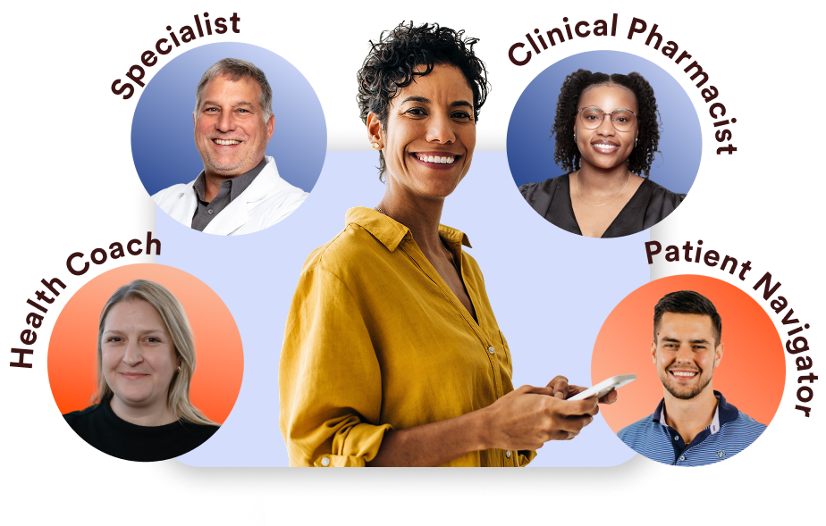 Your AndHealth care team is coordinated and all under 1 roof